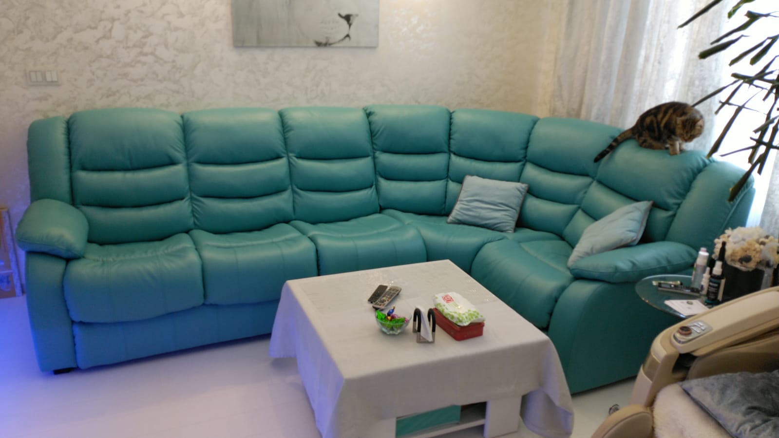 Перетяжка дивана на дому. Новочеркасск