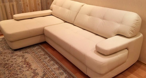 Обивка углового дивана.  Новочеркасск